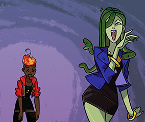 Competitive dating sim polaroid