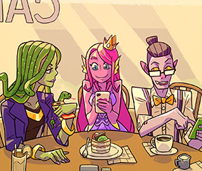 Lodern love polaroid